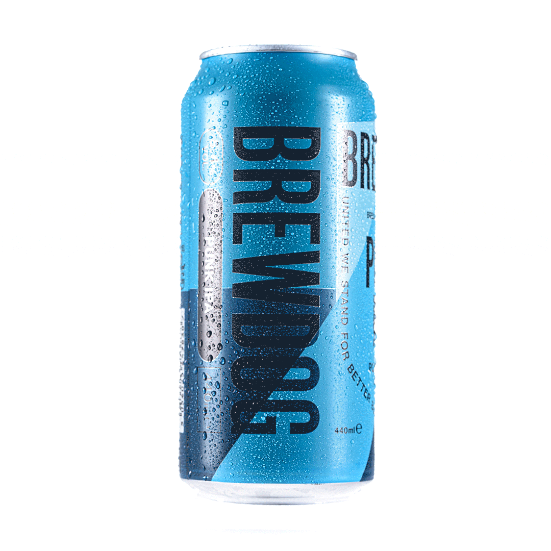 Brewdog-Punk-IPA 360 Product Photography Beer Can Brewdog